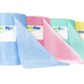 J Cloths | Disposable Cleaning Cloths | 450 Wipes Per Roll | 24cm x 28cm | Multi Colours